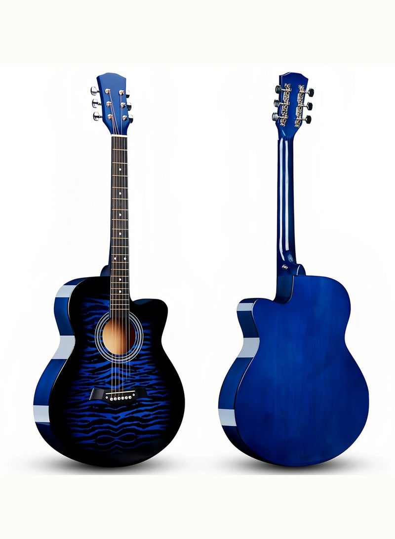 Sharpdo 40 Inch Classical Guitar Set Band Guitar, Beginner Guitar With Strings, Travel Bag, Tuner, Slingshot, And Shoulder Strap - Image 2